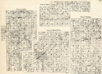 Iowa County - Linden, Eden, Mineral Point, Brigham, Wisconsin State Atlas 1930c